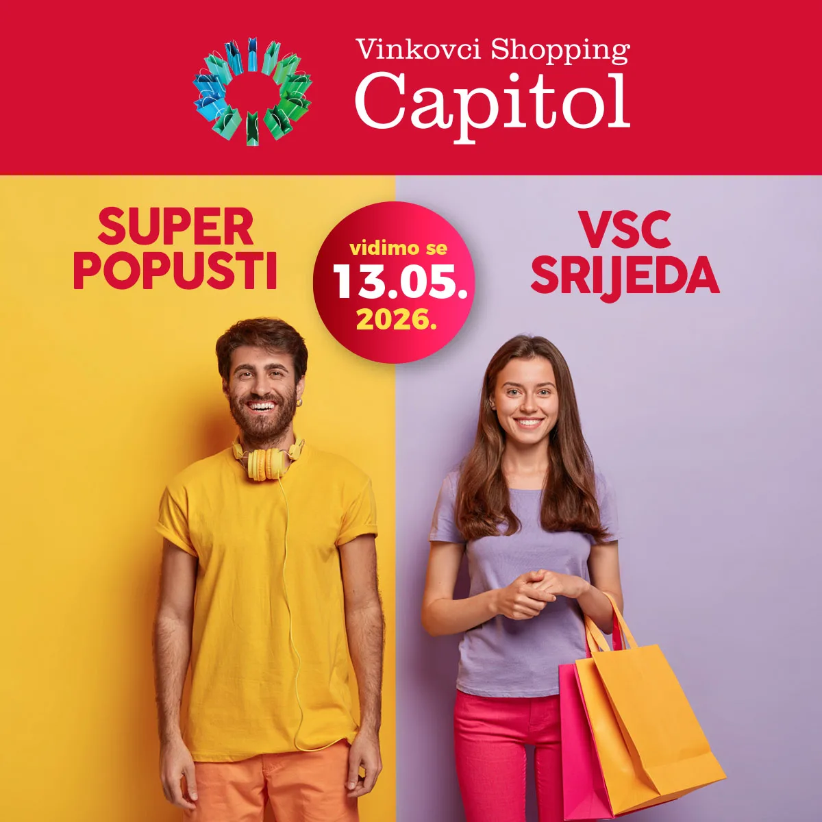 Web banner VSC Srijeda 13.05.2026 Google ad 1200x1200 px